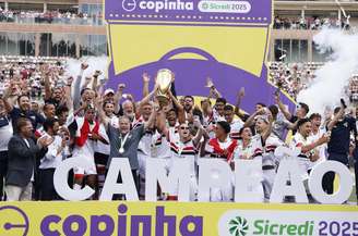 São Paulo comemora título da Copinha