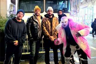 Neymar curte férias com amigos em Nova York