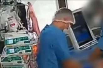 Marcos Vinícius Silva Barbosa de Araújo foi flagrado injetando a suposta substância legal em um dos pacientes