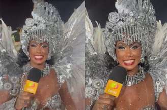 Rosiane Pinheiro é a madrinha de bateria da Vai-Vai