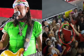 Bell Marques paga R$ 2 mil e compra toda a bebida de ambulante em Salvador