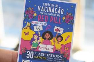 Estúdio de SP promoveu vacinação 'contra red pill'