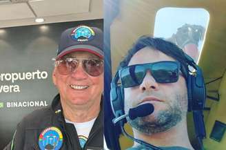 Everaldo Pereira da Costa Filho e Valentim Rufino da Costa morreram na queda da aeronave em Rio Claro (RJ)