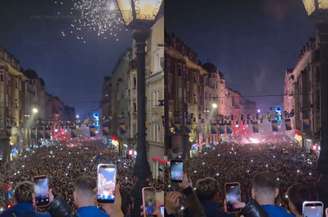 Torcedores tomam as ruas da Bósnia para comemorar classificação para Copa do Mundo