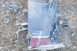 Destroços do F-15 dos EUA foram encontrados logo após o incidente 