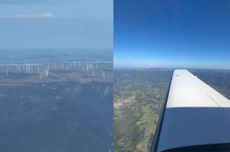 Renan Saes publicou vídeo em voo pouco antes do acidente 