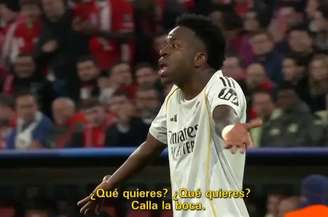 Vinicius Jr reclama de Bellingham em eliminação do Real para o Bayern