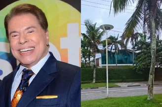 Mansão de Silvio Santos no Guarujá (SP) vale R$ 15 milhões