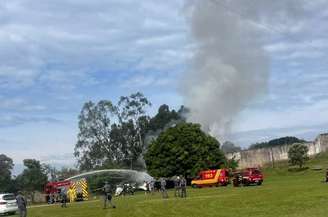 Avião caiu em Marília (SP) e matou duas pessoas