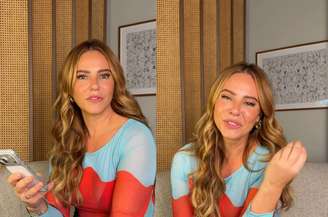 Atriz se divertiu reagindo postagens sobre o Dia dos Namorados