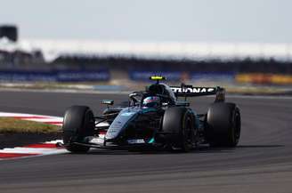 Kimi Antonelli, o vencedor da corrida sprint de Silverstone