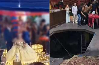 Piso de casa de eventos desabou durante festa de 15 anos
