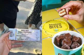 Doce com banana, doce de leite e chocolate foi inspirado em sobremesa provada na capital argentina pouco antes do show de RHCP
