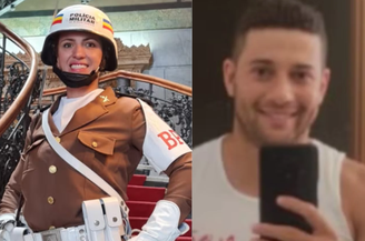 Sargento da Polícia Militar Eduardo Abner Pereira de Oliveira, de 37 anos, foi preso suspeito de matar a mulher, a capitã da Polícia Militar de Minas Gerias, Michele Leão Azevedo, de 41 anos