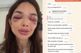 Esposa divulga mensagens de ameaça de empresário preso por agressão em SP: 'Posso ser bem mal'