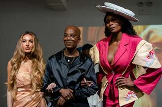 Patricia Poeta, Valerian Hughes e Dominique Jackson 