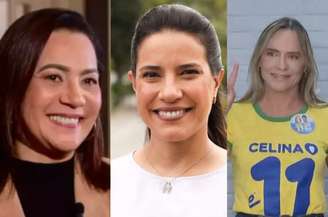 Mailza Assis, Raquel Lyra e Celina Leão (da esq. para a dir.) foram eleitas governadoras