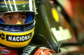 <p>Ayrton Senna foi tricampeão mundial de Fórmula 1</p>