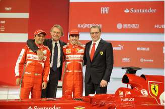 <p>Domenicali (à direita) não crê que Ferrari será dominante em Melbourne</p>