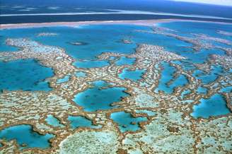 <p>A Grande Barreira de Coral é uma das mais belas paisagens naturais do planeta</p>