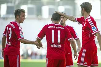 Bayern venceu amistoso com a presença de Mario Gotze