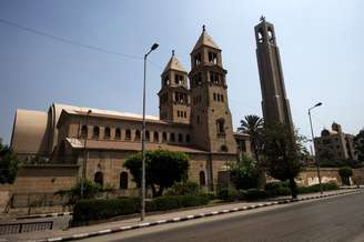 Catedral copta no centro do Cairo 