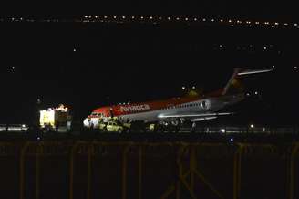 <p>Um avião da companhia Avianca fez um pouso forçado no Aeroporto Internacional Juscelino Kubitschek</p>