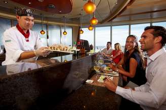 <p>Restaurantes asiáticos são opção em navios de cruzeiros</p>