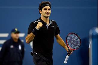 <p>Federer segue firme rumo a mais uma taça nos Estados Unidos</p>
