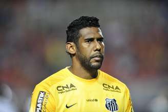 <p>O goleiro Aranha, do Santos, recebeu insultos racista durante uma partida contra o Grêmio em Porto Alegre</p>