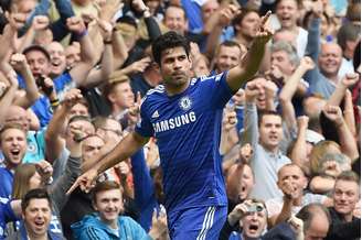 <p>Em alta, Diego Costa é destaque do Chelsea</p>