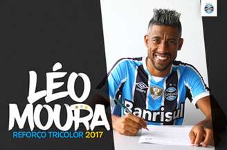 Léo Moura é a cara nova do Grêmio (Divulgação)