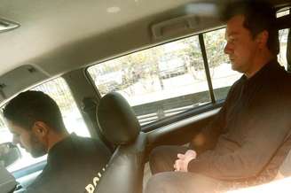 Wesley Batista é levado pela Polícia Federal para prestar depoimento à Justiça em São Paulo
13/09/2017 REUTERS/Leonardo Benassatto