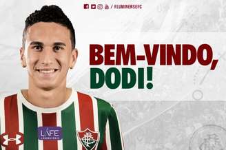 Dodi foi anunciado pelo Fluminense (Foto: Reprodução)