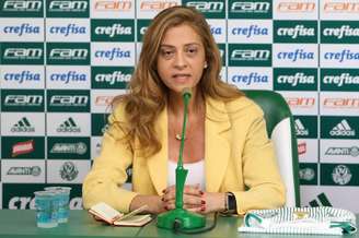Se a mudança for aprovada, Leila poderá ser candidata no fim de 2021 (Foto: Divulgação/Palmeiras)