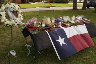 Homenagem a vítimas de tiroteio no Texas
