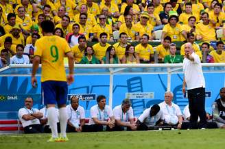 Fred era titular do técnico Felipão em 2014