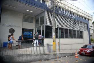 Fachada do hospital Getúlio Vargas