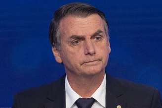 Jair Bolsonaro expressa contrariedade no primeiro debate da corrida eleitoral