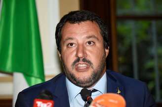 Ministro do Interior e vice premiê italiano, Matteo Salvini 28/08/2018 REUTERS/Massimo Pinca