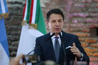 Primeiro-ministro da Itália, Giuseppe Conte, fala durante cúpula do G20 em Buenos Aires, Argentina
29/11/2018 REUTERS/Agustin Marcarian