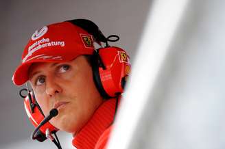Michael Schumacher em Monza 
 13/9/2008    REUTERS/Alessandro Bianchi