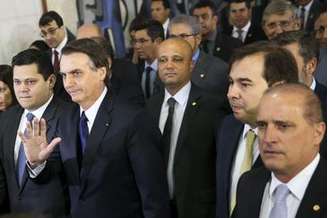 Presidente Jair Bolsonaro chega ao Congresso NacionalBolsonaro 