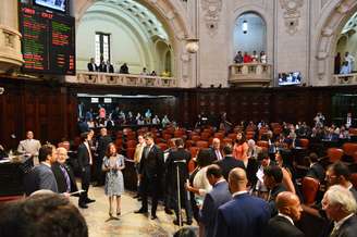 Audiência realizada na Assembléia Legislativa do Rio de Janeiro (Alerj), Centro do Rio