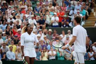 Serena Williams e Andy Murray foram derrotados por Bruno Soares e Nicole Melichar