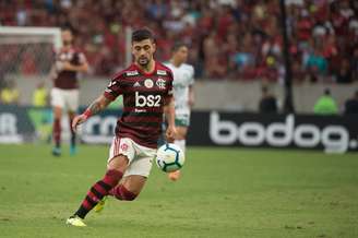 Arrascaeta deu uma assistência e marcou um gol na vitória sobre o Palmeiras (Foto: Alexandre Vidal / Flamengo)