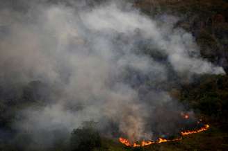 Incêndio na floresta amazônica perto de Porto Velho
17/09/2019
REUTERS/Bruno Kelly