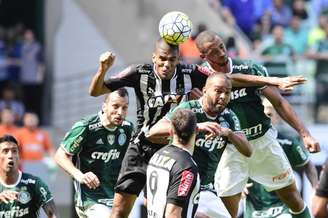 Palmeiras perdeu por 1 a 0 para o Galo, com gol de Landro Donizete (Foto: Fernando Dantas/Gazeta Press)