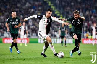 Cristiano Ronaldo fez o primeiro gol da Juventus (Reprodução)