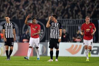 Martial comemora o gol marcado (Foto: AFP)
